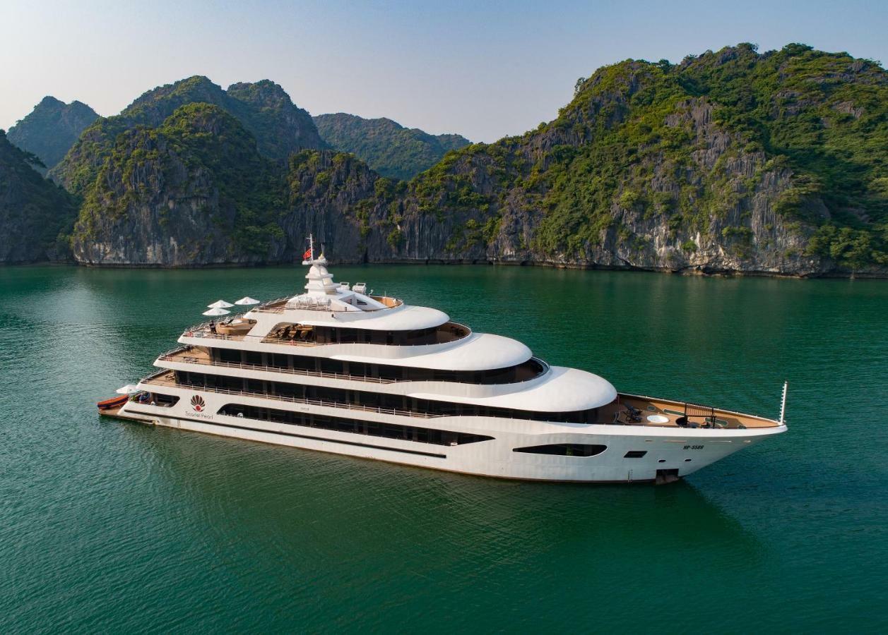 Scarlet Pearl Cruises - Wonder On Lan Ha Bay Hotell Ha Long Exteriör bild