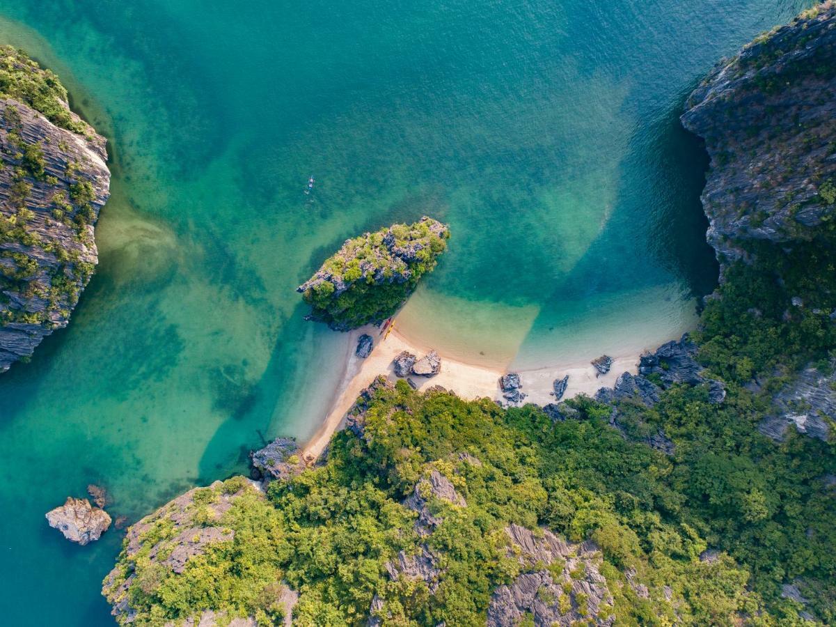 Scarlet Pearl Cruises - Wonder On Lan Ha Bay Hotell Ha Long Exteriör bild