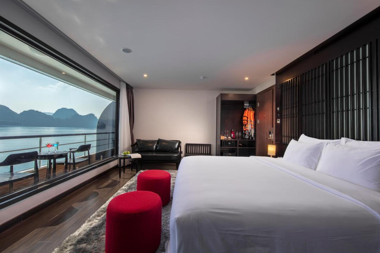 Scarlet Pearl Cruises - Wonder On Lan Ha Bay Hotell Ha Long Exteriör bild