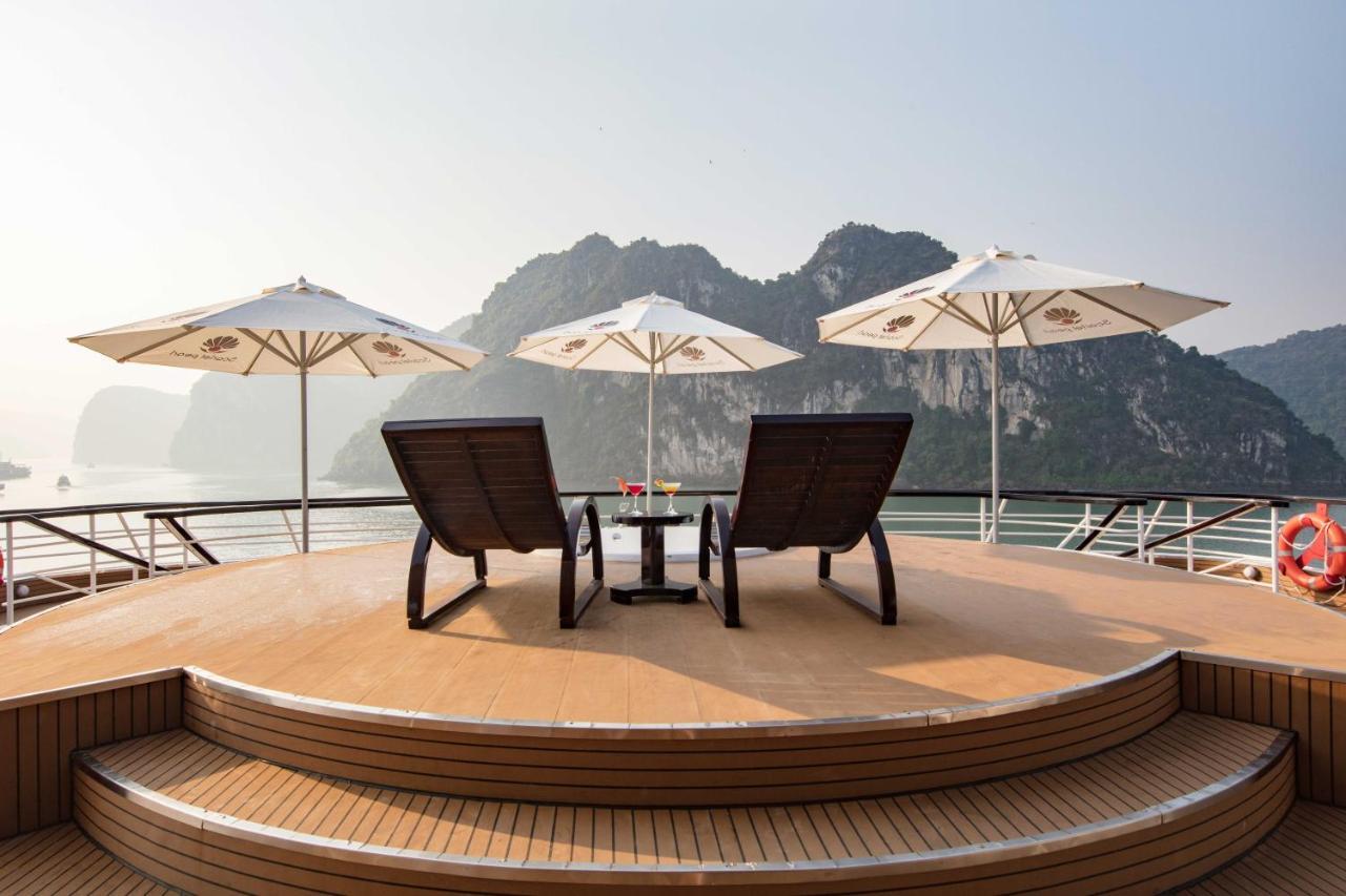 Scarlet Pearl Cruises - Wonder On Lan Ha Bay Hotell Ha Long Exteriör bild