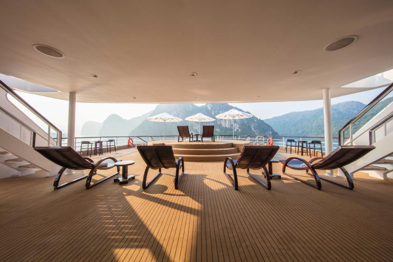 Scarlet Pearl Cruises - Wonder On Lan Ha Bay Hotell Ha Long Exteriör bild