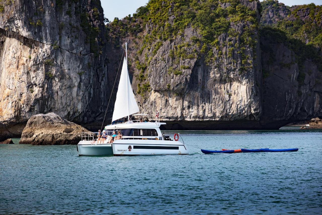 Scarlet Pearl Cruises - Wonder On Lan Ha Bay Hotell Ha Long Exteriör bild
